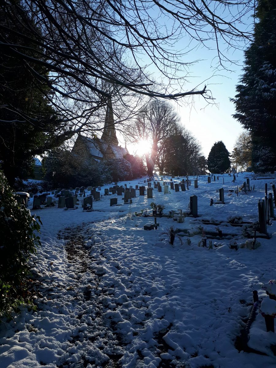 St Mark's Church in the Snow