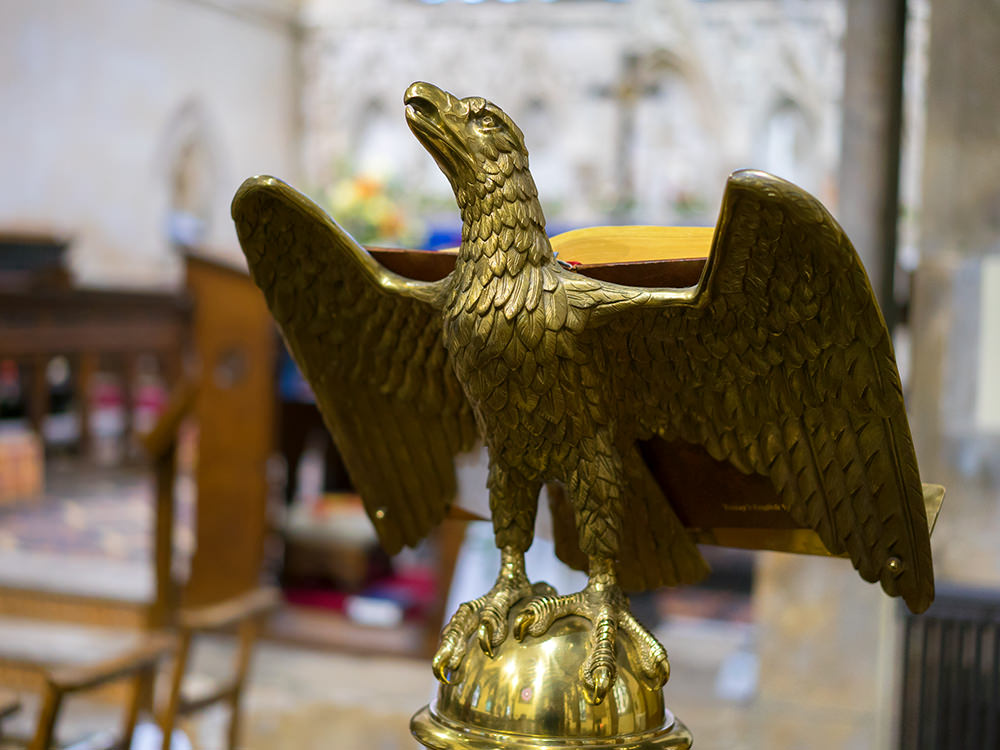 Lectern at St Mark's Church