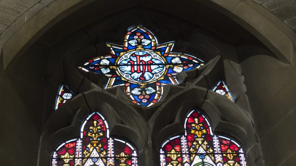 IHC Stained Glass Window at St Mark's Church