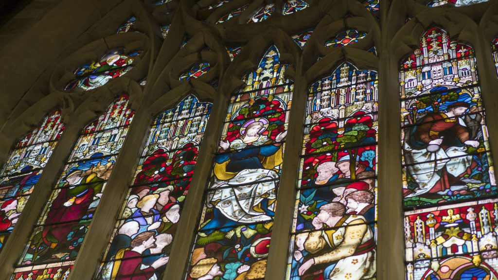 Stained Glass Window at St Mark's Church