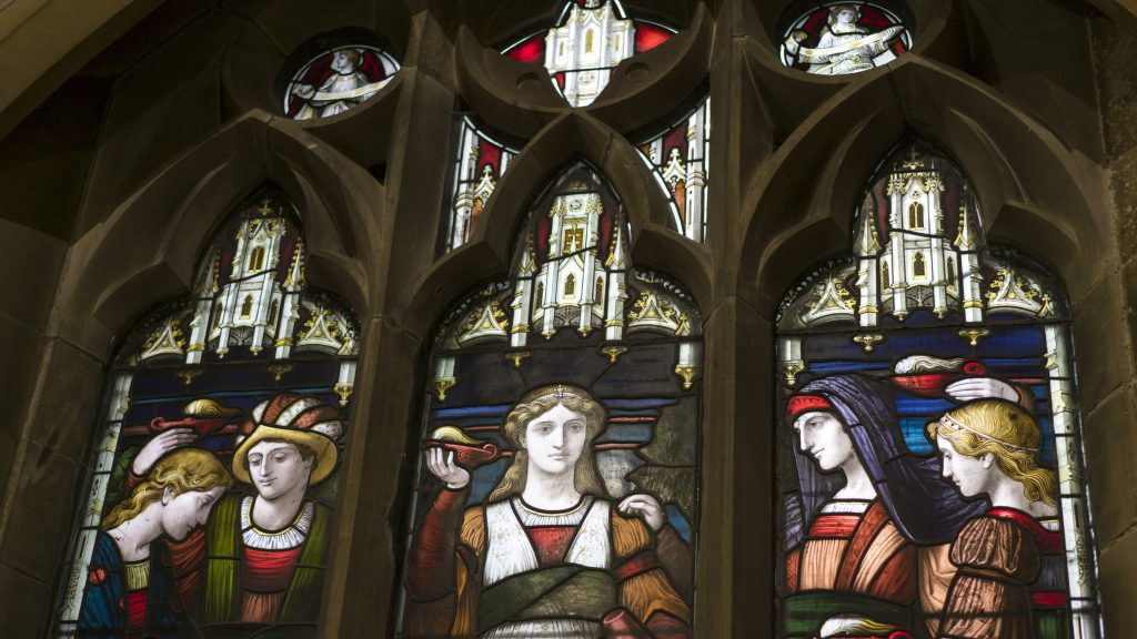 Stained Glass Window at St Mark's Church