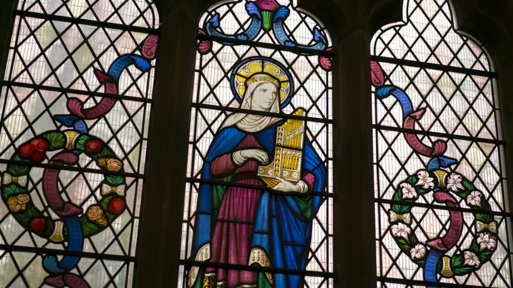 Stained Glass Window at St Mark's Church