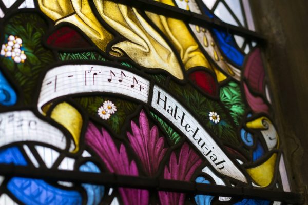 Stained Glass Window at St Mark's Church