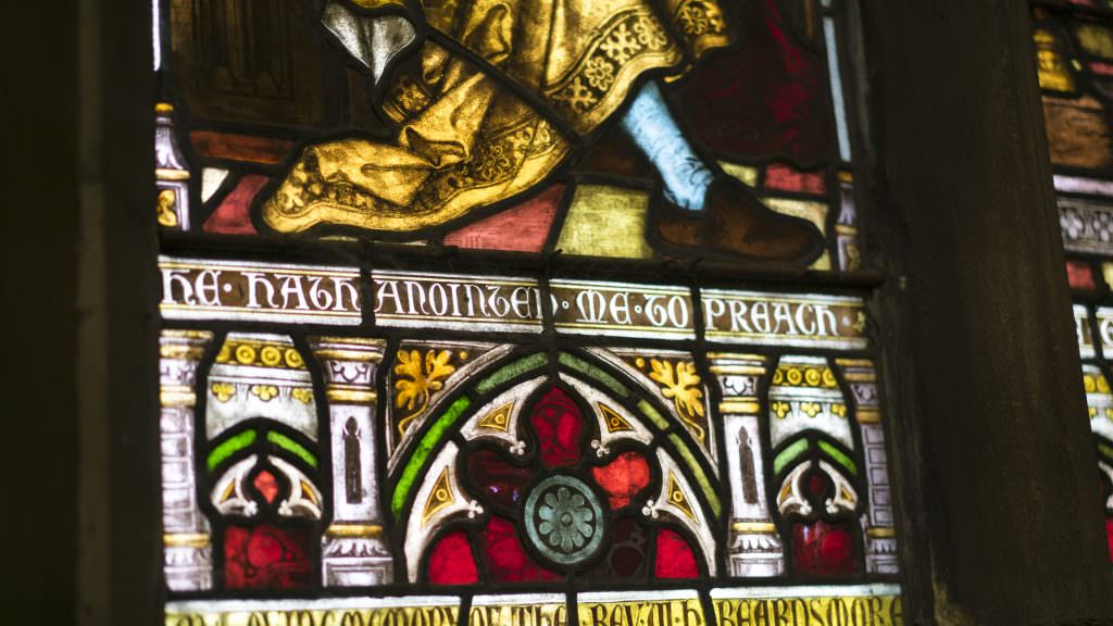 Stained Glass Window at St Mark's Church